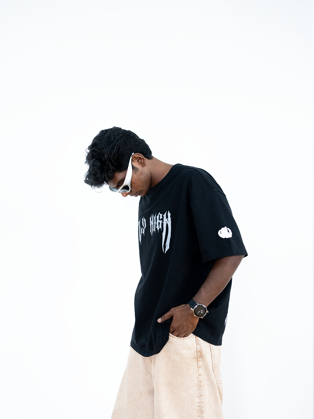 Fly High Oversized Boxy Fit Tee